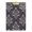 Gold, variant on Purple Symmetrical Abstract Pattern Acrylic Clipboard Drawing Board with Hook Writing Pad File Storage A4 Size Gold 12.5" x 9"