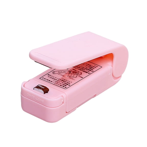 Chmadoxn Mini Bag Sealer, Handheld Heat Sealer, Portable Chip Bag Resealer Sealing Machine for Snack Plastic Fresh Bags Cookies