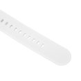 thumbnail image 3 of M Buder Watch Band with Case 20mm Waterproof Soft Silicone Adjustable Size Lightweight for OPPO Free White, 3 of 9