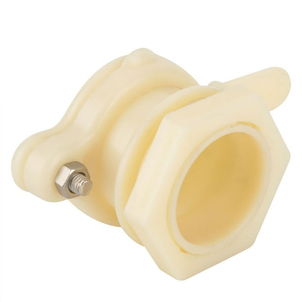 Valve Miel Extracteur Apiculture - Robinet Contrôle Flux Inox Avec Support Amovible, Jaune