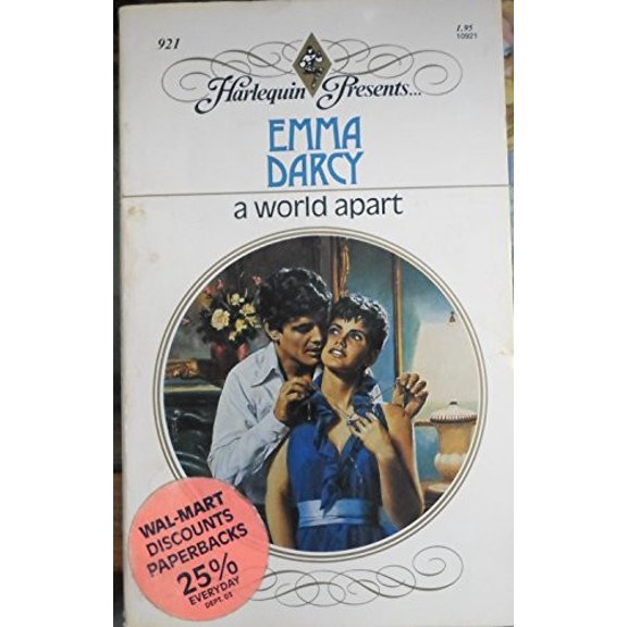 Pre-Owned A World Apart (Harlequin Presents #921) (Mass Market Paperback) 0373109210 9780373109210