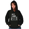 thumbnail image 4 of Outta Bed Time To Shred Funny Workout Hoodie Sweatshirt Women Men Brisco Brands S, 4 of 6