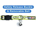thumbnail image 5 of Pawtitas Glow In The Dark Cat Collar with Safety Buckle and Bell, 5 of 6