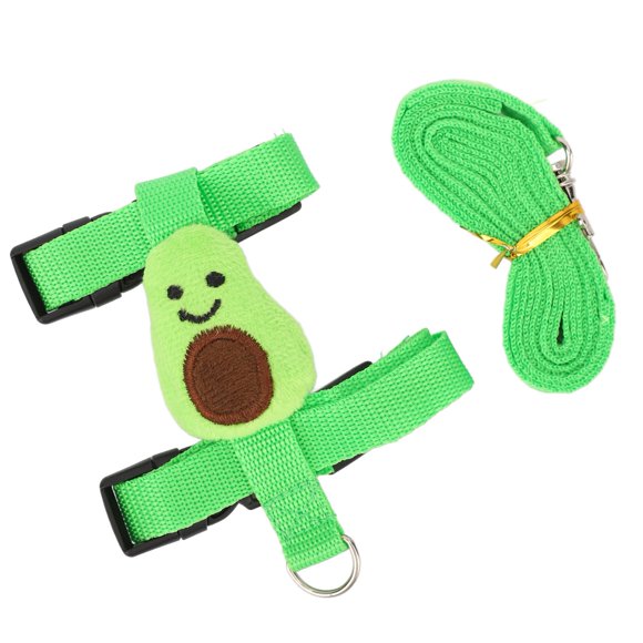 Correa de nailon para arnés para mascotas, ajustable, conejo, Chinchilla, correa para el pecho para caminar al aire libre S