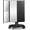Black, variant on Trifold Lighted Vanity Makeup Mirror with 21 LED Lights,1x/2x/3x Magnification Screen Dimming,Two Power Supplies Makeup Mirror, for Women