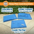 thumbnail image 6 of K&H Pet Products Cool Bed III Blue Large 32 X 44 Inches, 6 of 10