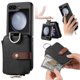 thumbnail image 1 of for Samsung Galaxy Z Flip 6 Case Wallet with Ring Card Holder, Leather Shockproof Bumper Protective Case for Galaxy Z Flip 6 5G 2024, 1 of 5