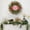 with Light, variant on Abbraccia 20 inch Christmas Wreath for Front Door Decorative Gift Garland Wall Hanging Ornament for Window Indoor Bedrooms Living Rooms with Light