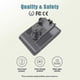 thumbnail image 4 of Dc45 Dc35 Dc44 Dc34 Dc31 Battery Compatible Dyson Handheld Vacuum Cleaner Spare Parts Battery,22.2v, 4 of 4