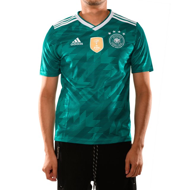 Jersey Adidas Niño Alemania Dfb Away Verde BR3146