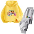thumbnail image 3 of Conjunto de sudadera con capucha de Blancanieves para damas de Disney, sudadera informal de calle kawaii con dibujos animados para niñas de 3 a 14 años, traje de camión de Frozen para niños, 3 of 5