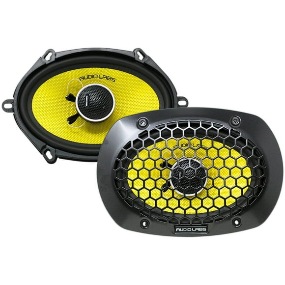 Bocinas Coaxiales Audio Labs ADL-F57SQ 5x7 PLG 2 Vías