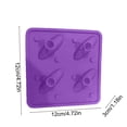 thumbnail image 3 of hulanddfd Sharks Silicone Ice Molds, 4 Cavity Sharks Ice Tray Reusable Animals Shape Ice Cubes Molds for Kitchen Decoration(Purple), 3 of 6