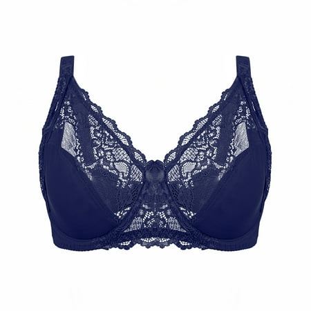 

2 Piece Women s Sports Lace Plus Size Bra Sexy Deep V Design Underwire Post Surgery Bra Zip Back Yoga Bra for Workout Fitness
