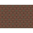 thumbnail image 1 of Ahgly Company Machine Washable Indoor Rectangle Transitional Saffron Red Area Rugs, 7' x 9', 1 of 7