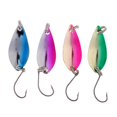 thumbnail image 4 of 4 Piezas Kit de Señuelos de Pesca Ganchos Señuelos Duros de Colores Mezclados Señuelos de Lentejuelas de Pesca Soledad Señuelos de cuchara de pesca, 4 of 6
