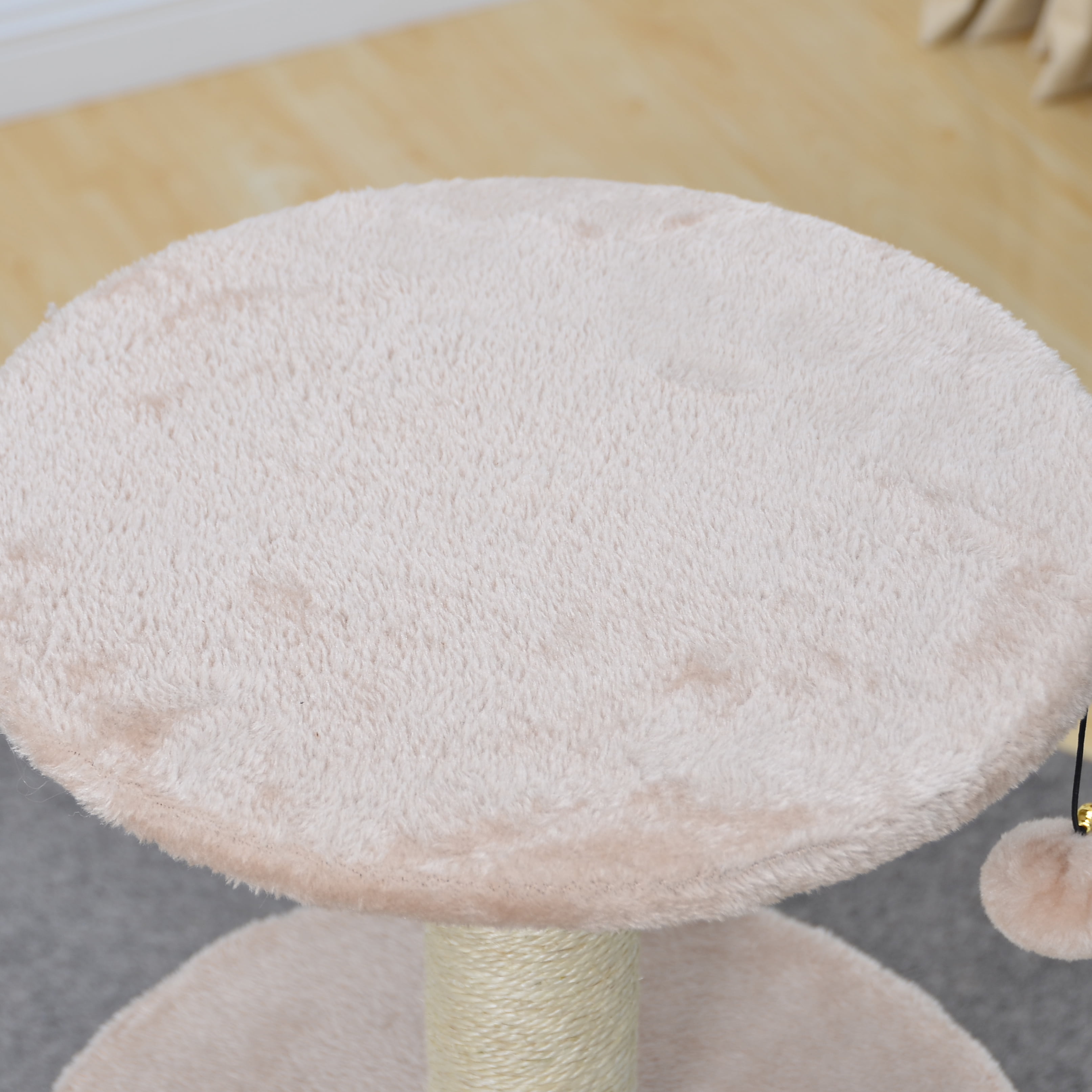 Two by Two Amarillo - Beige Scratching Post Cat Furniture - 23.6 in. Tall