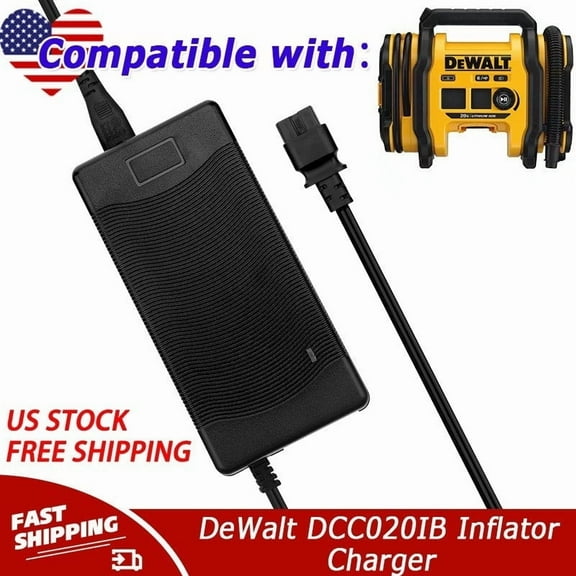 13.8V Charger N557514 Compatible with DeWalt DCC020IB Inflator Power Supply