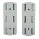 thumbnail image 1 of soportes para regleta de enchufes de pared con adhesivos, fijador de enchufes sin perforaciones, organizador de cables autoadhesivo, estante para tablero de alimentación, almacenamiento de pared para, 1 of 8