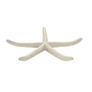 Alum Nickel Star Fish 15"w, 1"h