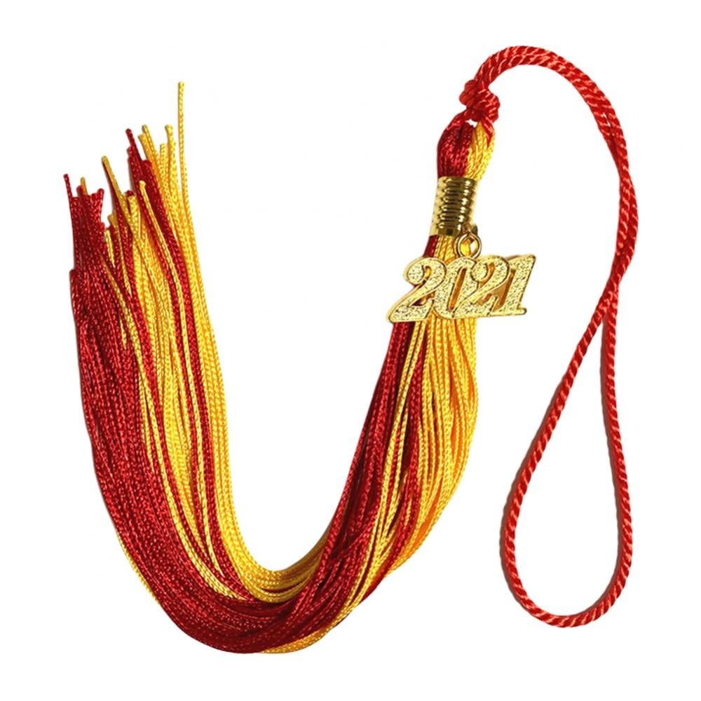 Graduation Tassel, Black Graduation Tassel with Gold Year Charm