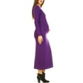 thumbnail image 3 of Women's Maternity Long Sleeve Maxi Dress - Extended Sizes Available, 3 of 4