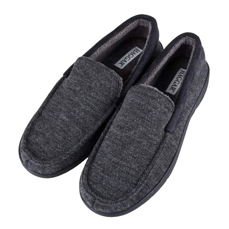 BRAND NEW! MENS HAGGAR MEMORY FOAM SLIPPERS Haggar Mens Clog Slipper House Shoe Indoor/Outdoor with  main image 3
