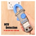 thumbnail image 3 of Digital Clamp Meter TS200 Series Ohm Hz 600V AC DC Capacitance Temperature Tester NCV Detector True RMS Pliers Ammeter ,High Efficiency, 3 of 7