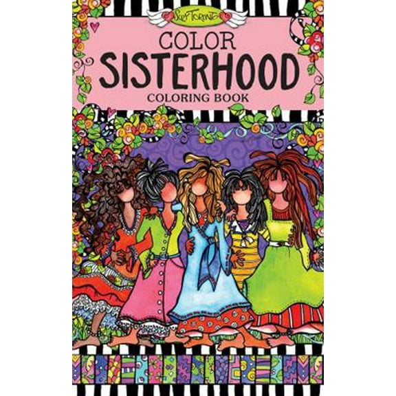 Pre-Owned Color Sisterhood Coloring Book (Paperback) 1497201586 9781497201583