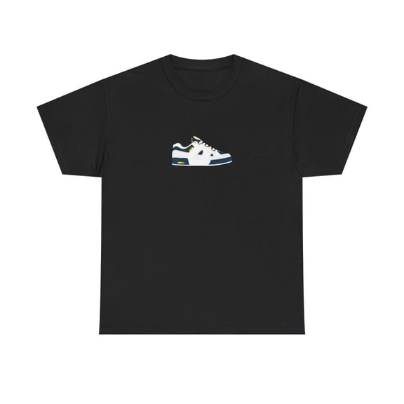 Koston Shoe Classic eS Footwear 00s Board Vintage Classic Skate TShirt Print - Black / M