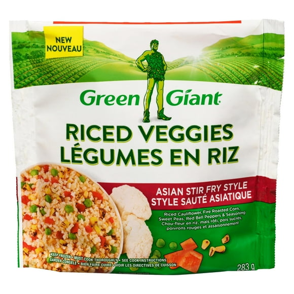 Green Giant Légumes En Riz Style Sauté Asiatique. Four micro onde! Légumes en riz mélange chou-fleur