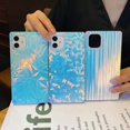 thumbnail image 3 of HAHDAXIA Slim Holographic Compatible with iPhone 11 Square Edge Case, Cute Camouflage Geometric Pattern Soft TPU Silicone Shockproof Protective Durable Back Cases Cover Capa, 3 of 6