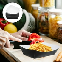 ULTNICE 20 Pcs Disposable Salad Bowls with Lids Hot Dog Boxes Kraft Paper Waterproof Convenient to Carry for On the Go