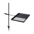 thumbnail image 2 of Portable Folding Swivel Campfire Grill in Black with Carrying Bag for Outdoor BBQ, 2 of 12