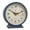 Blue, variant on Metal Modern Desk Clock with Night Lights Silents Movement for Bedrooms Offices