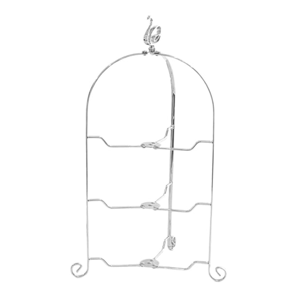 Soporte para pasteles, soporte para cupcakes, soporte para pasteles, soporte para postres, mesa de exhibición para alimentos, mesa de exhibición, Plata