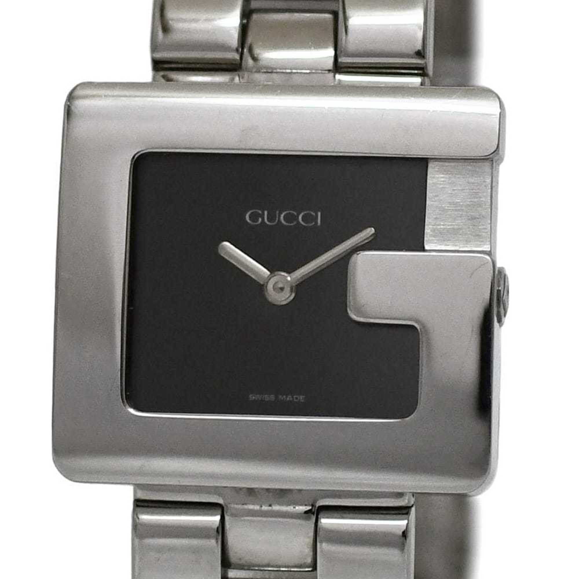 GUCCI Watches 600L blackDial Stainless Steel Quartz Analog display Women Gucci Gucci Watch 600L Stainless Steel Quartz Analog Display  main image 4