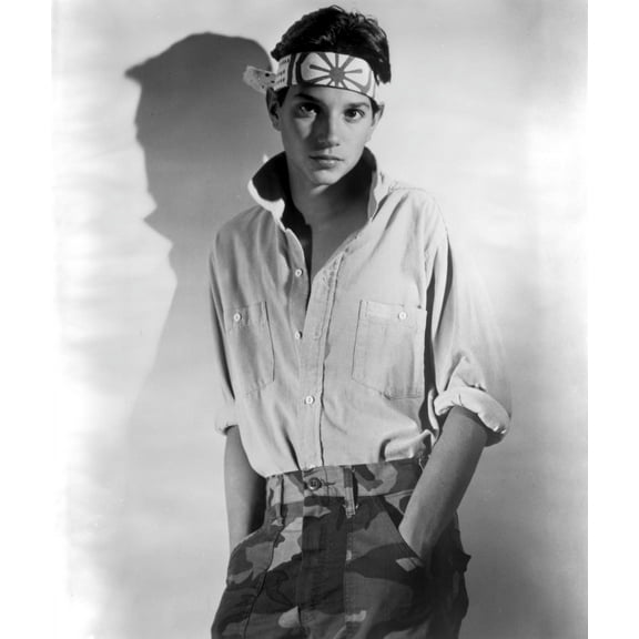 Posterazzi Ralph Macchio Photo 8" x 10" Framed Poster