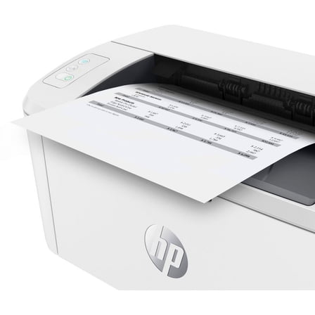 Wireless Black and White Laser Printer - Efficient, Reliable, and Space-Saving - White