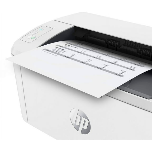 Wireless Black and White Laser Printer - Efficient, Reliable, and Space-Saving - White