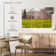thumbnail image 4 of Elephant Stock Napa Valley Vineyards Wall Art - Horizontal Multi Panel Canvas - Hallway Wall Decor - Nature Multi Panel - Green And Yellow Decor - 23" x 14", 4 of 4