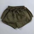 thumbnail image 2 of OGLCCG Boys Athletic Shorts Cotton Drawstring Running Shorts with Pockets Kids Soccer Gym Workout Sports Shorts 1-7 Years, 2 of 5