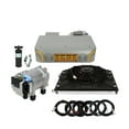 thumbnail image 2 of Universal Automotive Auto Electric Air Conditioning ,Compressor 12V 24V For Car Van Classic Single Cooler A/C Conditioner ,Easy to Use, 2 of 7