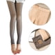 thumbnail image 3 of Medias térmicas de cintura alta opacas de invierno para mujer, parte superior de control con forro polar, pantimedias cálidas, 200 g, 3 of 5