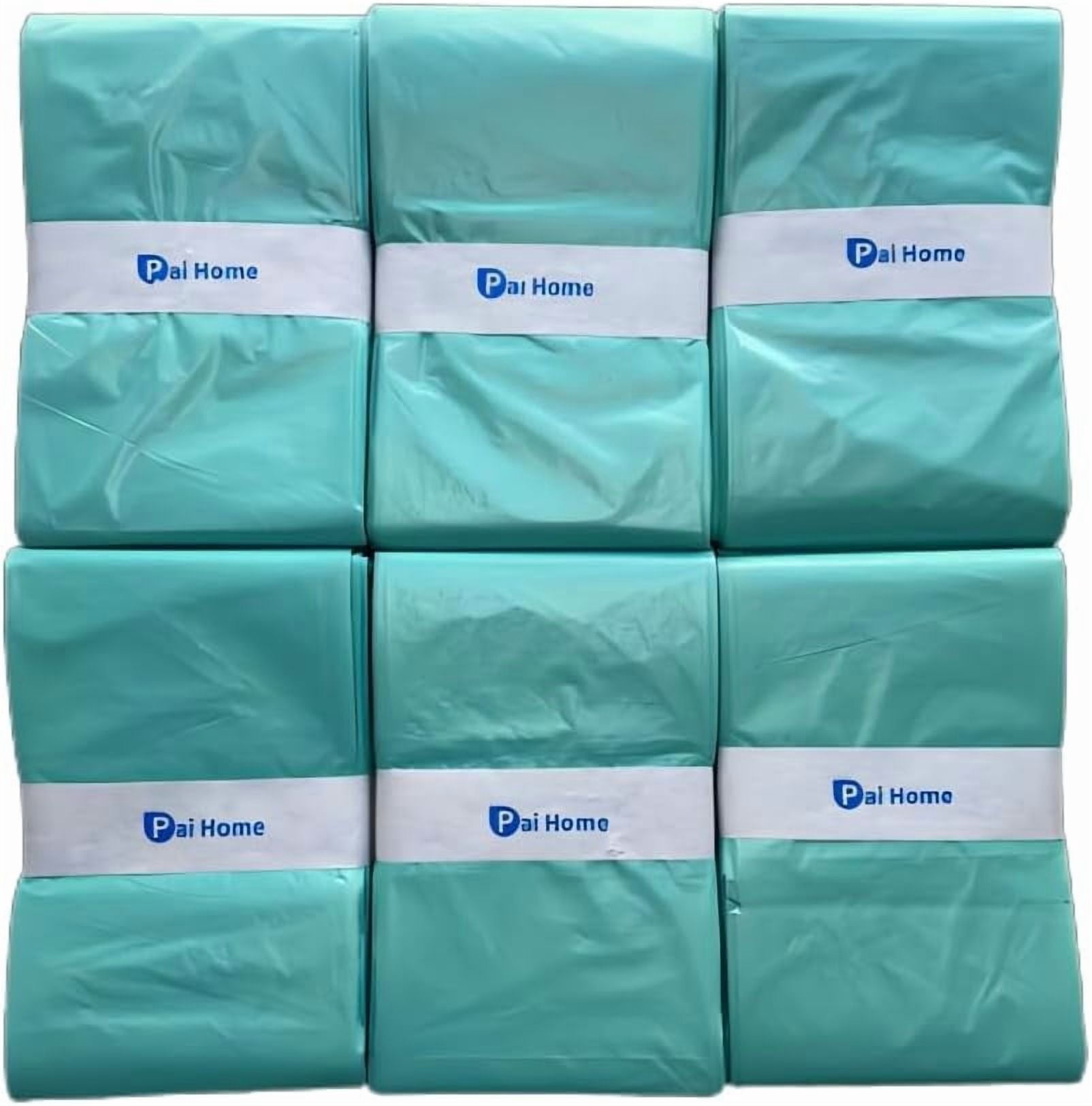 Diaper Refill Liners Compatible with Classic Diaper Pail Refills Holds up to 3480 Diapers (6 Pack) Baby Powder Scent