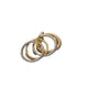 thumbnail image 2 of Anillo con seguro de oro laminado, 2 of 7