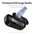 thumbnail image 6 of 4K Webcam with Microphone & Light, PDAF Auto Focus Streaming Camera, Noise Canceling, Usb Webcam for Zoom, Gaming, Live Streaming, 6 of 9