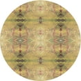 thumbnail image 1 of Ahgly Company Machine Washable Indoor Round Transitional Copper Brown Area Rugs, 8' Round, 1 of 7