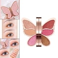 thumbnail image 4 of Paleta de sombras de ojos Zulema Diseño de mariposa 6 colores mate brillantes, 4 of 8