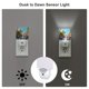 thumbnail image 3 of Balery Playful Hedgehog Forest Pond Luz Nocturna LED con Sensor Automático, Enchufe con Sensor Crepuscular, Luz Suave de 0.5W para Dormitorio, Pasillo, Baño-US, 3 of 7